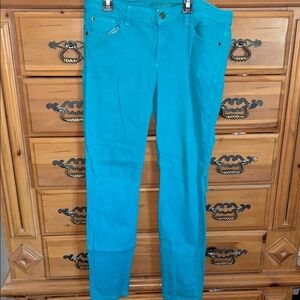 Michael Kors Women's Turquoise Jeans size 8